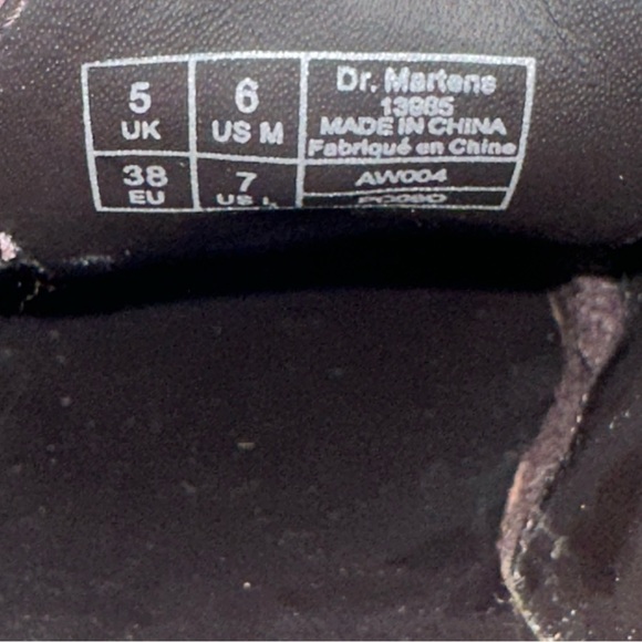 Dr. Martens Pendleton Women's Shoes Sz 6 M Brogue Wingtip Harvest Stripe Oxford - Picture 8 of 8